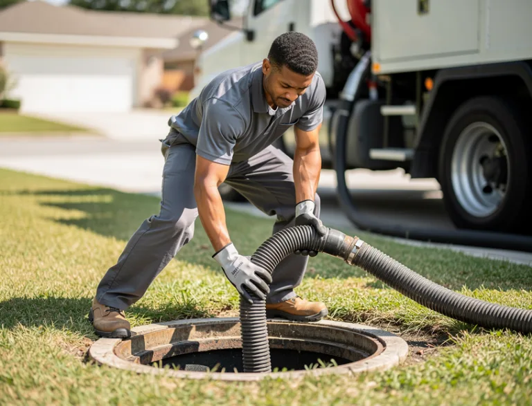 Septic Tank Pumping service in League City
